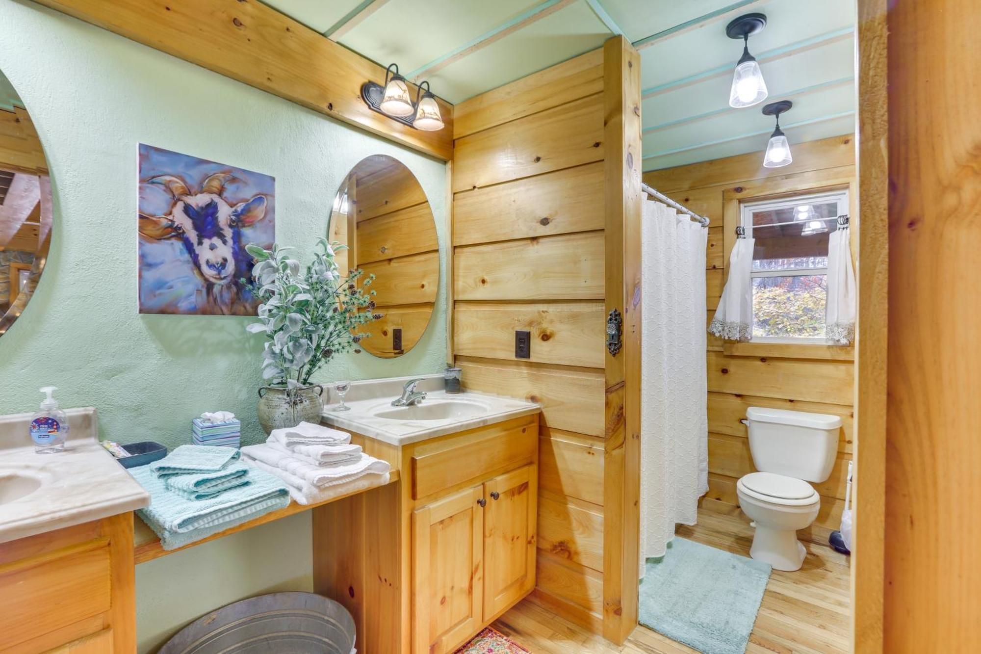 Charming Fancy Gap Cabin With Deck And Gas Grill! מראה חיצוני תמונה
